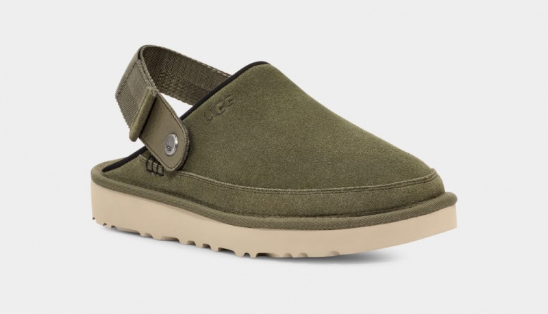 Ugg Goldencoast Men's Sandals Green | XKWEJYT-13