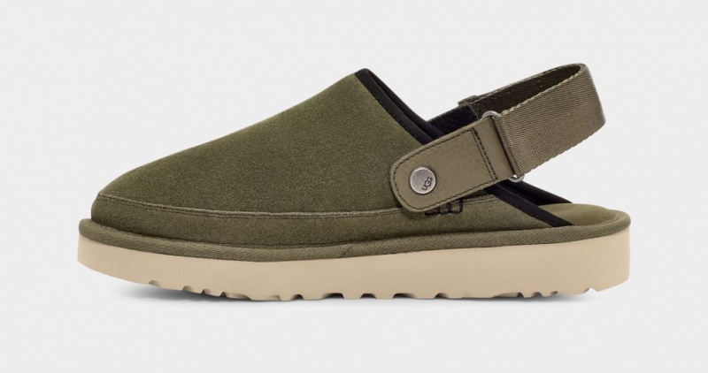 Ugg Goldencoast Men's Sandals Green | XKWEJYT-13