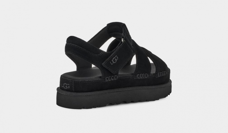 Ugg Goldenstar Strap Women's Sandals Black | BEOKZXF-49