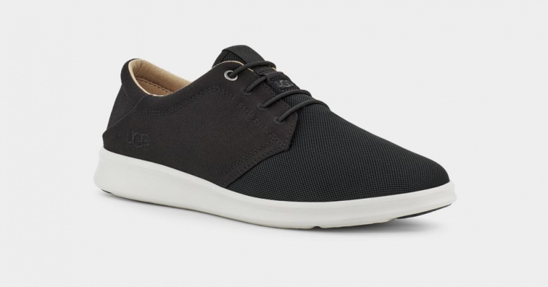 Ugg Greyson Men's Sneakers Black | VFRLETM-45