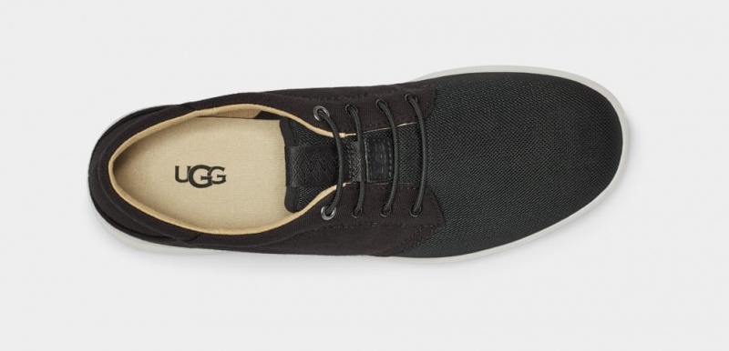 Ugg Greyson Men's Sneakers Black | VFRLETM-45