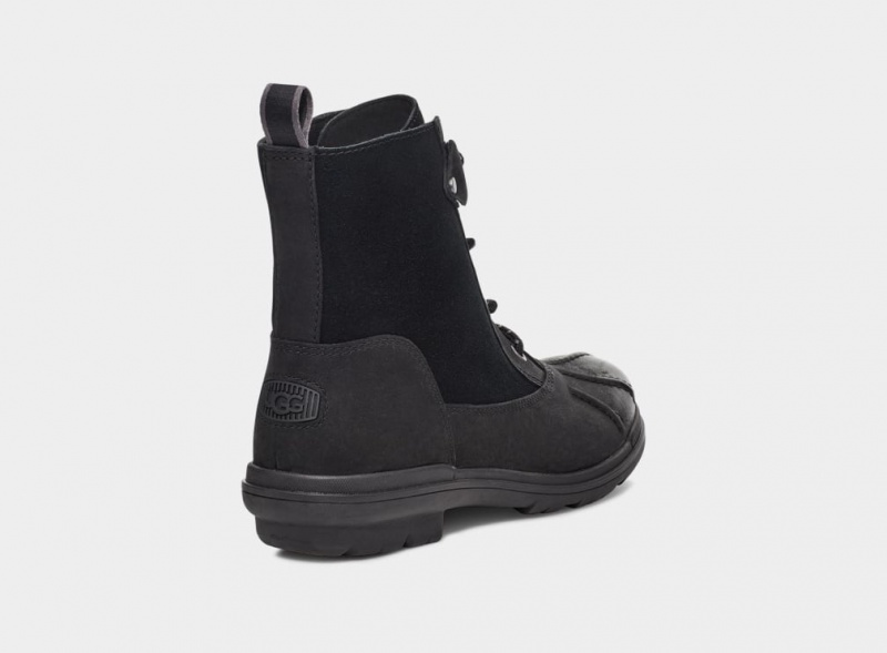 Ugg Hapsburg Duck Women's Boots Black | IEYGFMJ-23