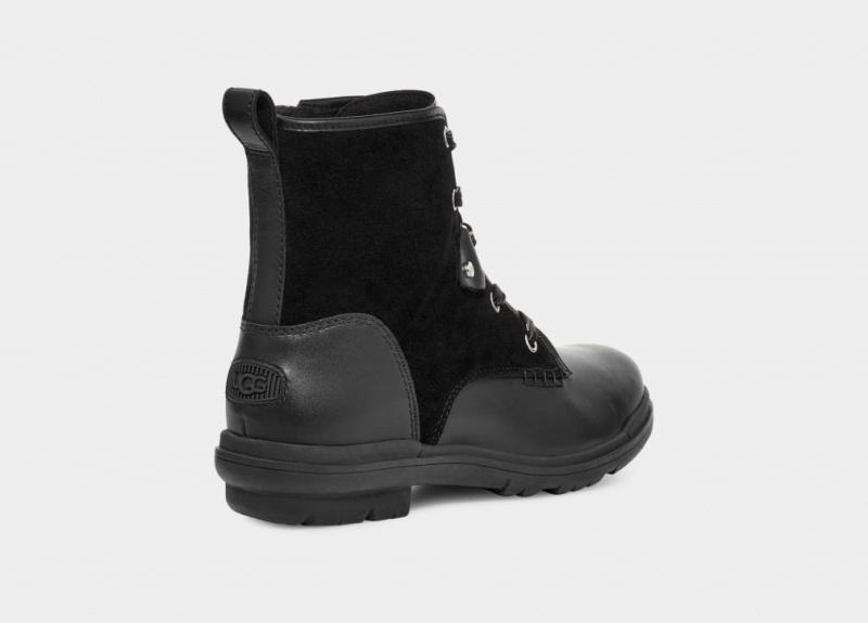 Ugg Hapsburg Hiker Women's Boots Black | PDEFXQW-01