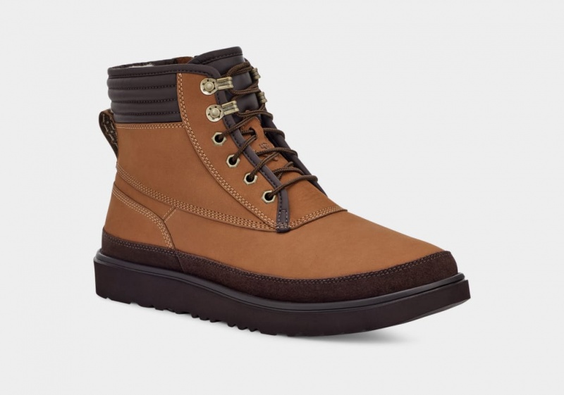 Ugg Highland Sport Utility Weather Men's Boots Brown | AXKBEVN-58