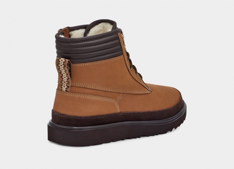 Ugg Highland Sport Utility Weather Men's Boots Brown | AXKBEVN-58