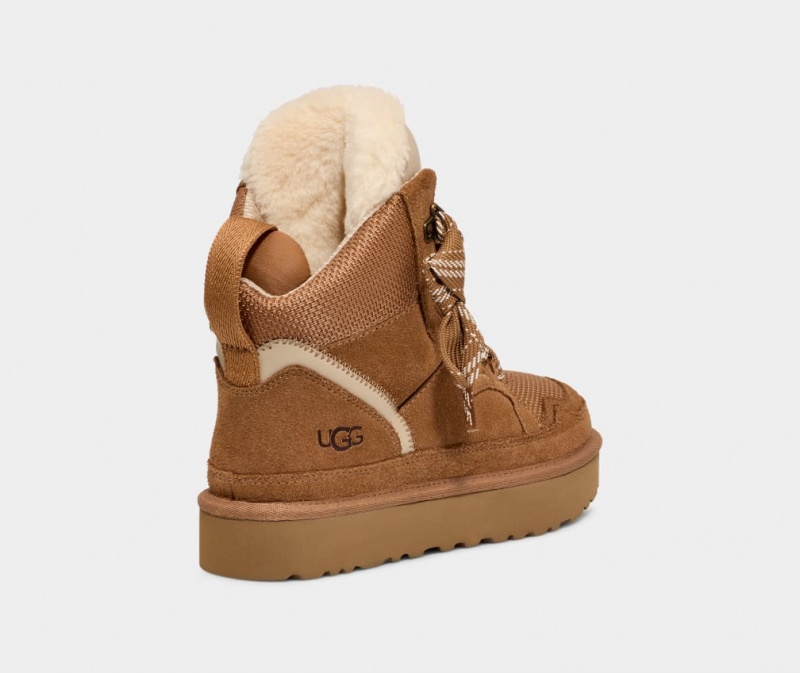 Ugg Highmel Women's Sneakers Brown | AKFELWP-31