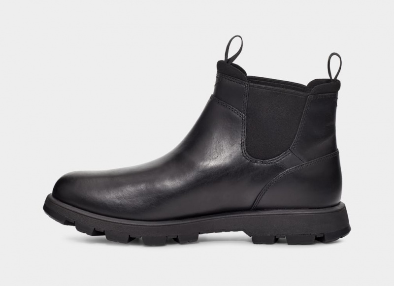 Ugg Hillmont Men's Chelsea Boots Black | CEVQFUD-40