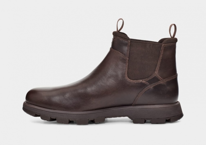 Ugg Hillmont Men's Chelsea Boots Brown | HIBPSTR-12