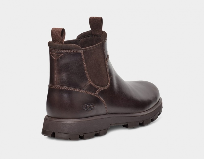 Ugg Hillmont Men's Chelsea Boots Brown | HIBPSTR-12