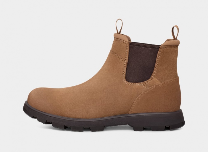 Ugg Hillmont Men's Chelsea Boots Brown | OHWYRSC-98