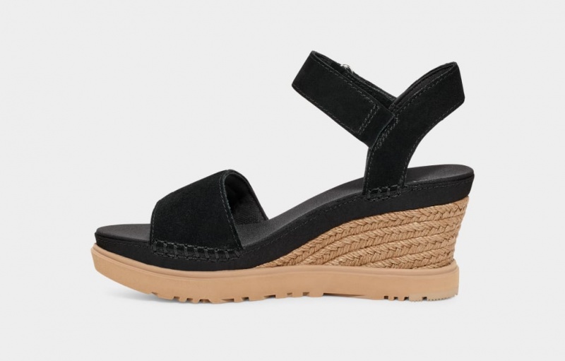 Ugg Ileana Strap Women's Sandals Black | AIWBGMF-51