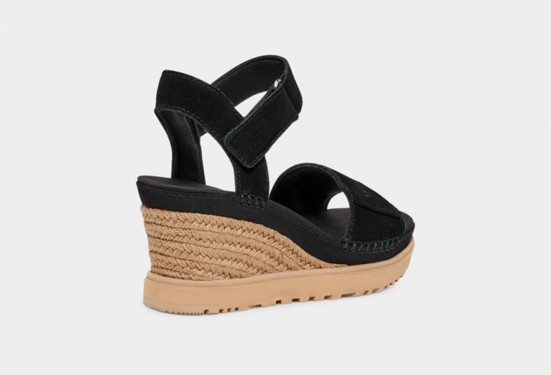 Ugg Ileana Strap Women's Sandals Black | AIWBGMF-51