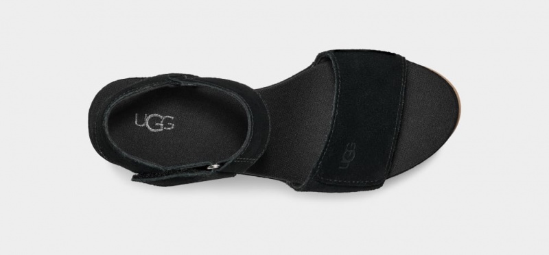 Ugg Ileana Strap Women's Sandals Black | AIWBGMF-51