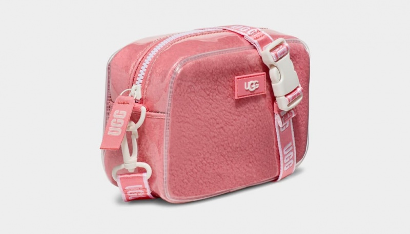 Ugg Janey II Clear Women's Bags Pink | KXAJCSD-20