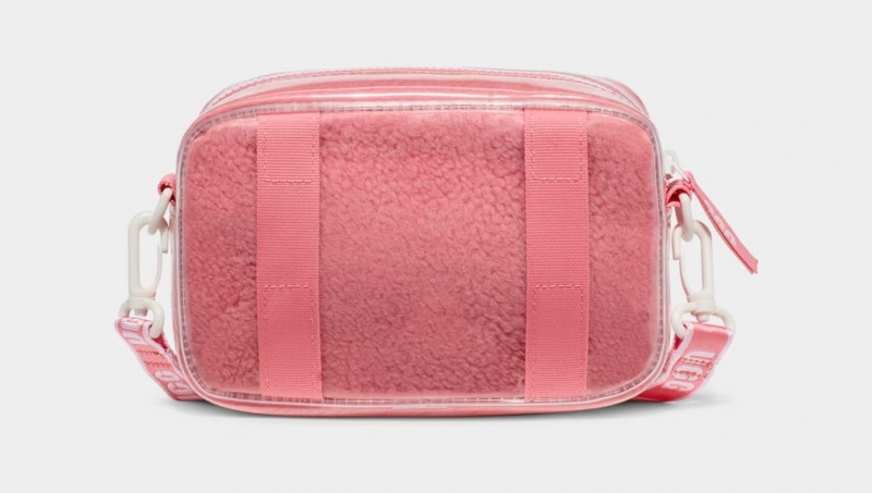 Ugg Janey II Clear Women's Bags Pink | KXAJCSD-20