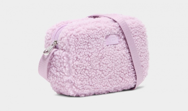 Ugg Janey Ilfluff Women's Belt Bags Lavender | UTQWKGY-97