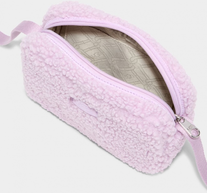 Ugg Janey Ilfluff Women's Belt Bags Lavender | UTQWKGY-97