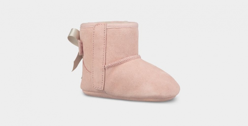 Ugg Jesse Bow II Kids' Boots Pink | WQMJPYS-32