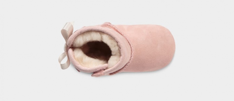 Ugg Jesse Bow II Kids' Boots Pink | WQMJPYS-32