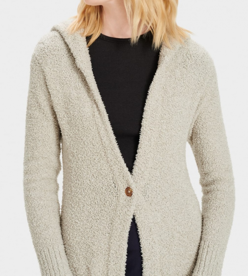 Ugg Judith Knit Women's Cardigan Grey | SAFTPXR-15