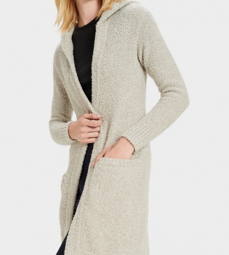 Ugg Judith Knit Women's Cardigan Grey | SAFTPXR-15