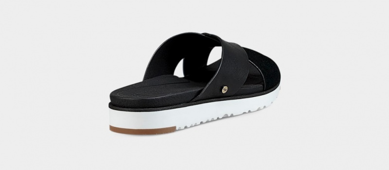 Ugg Kari Women's Sandals Black | RZIGVKL-51