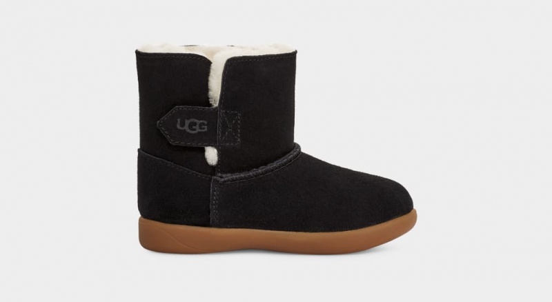 Ugg Keelan Kids\' Boots Black | JQXUROD-40