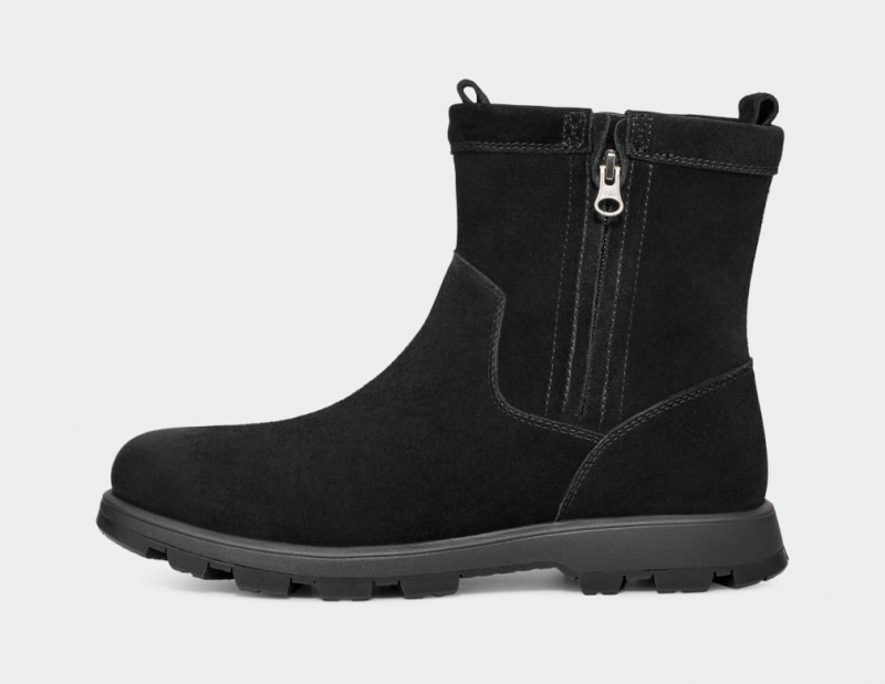 Ugg Kennen Men's Boots Black | ZSFXUYJ-63