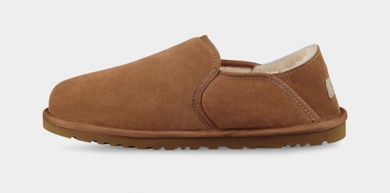 Ugg Kenton Men's Moccasins Brown | NJZCVOH-20