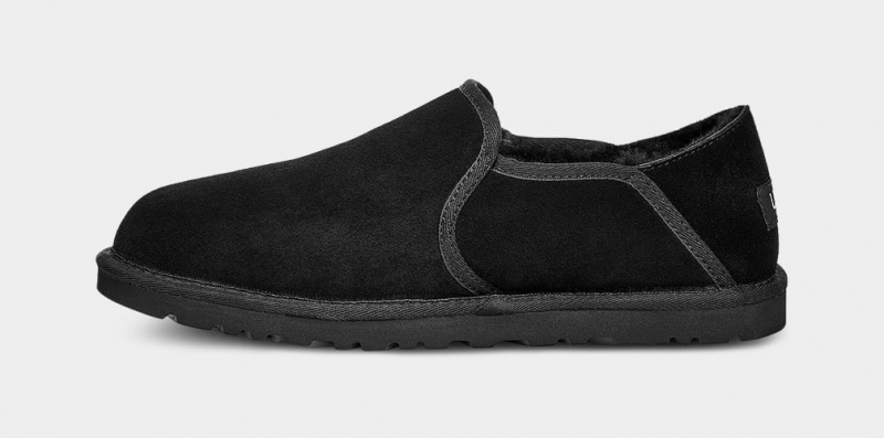 Ugg Kenton Men's Slippers Black | FGOCQDM-57