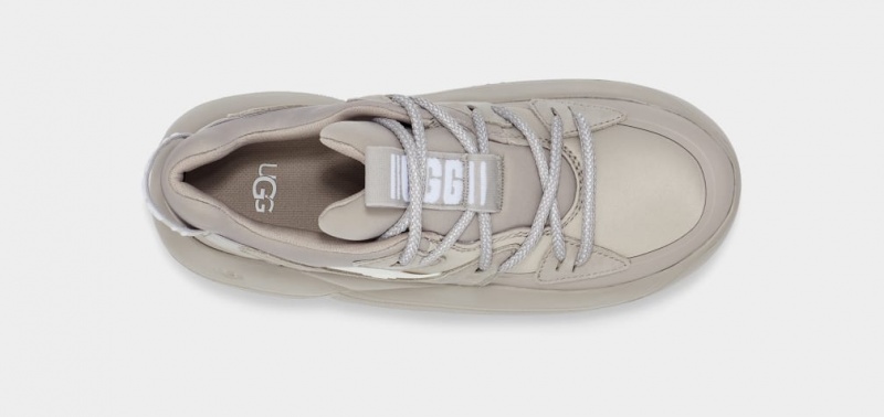 Ugg LA Cloud Lace Women's Sneakers Grey | TQBUJLY-74