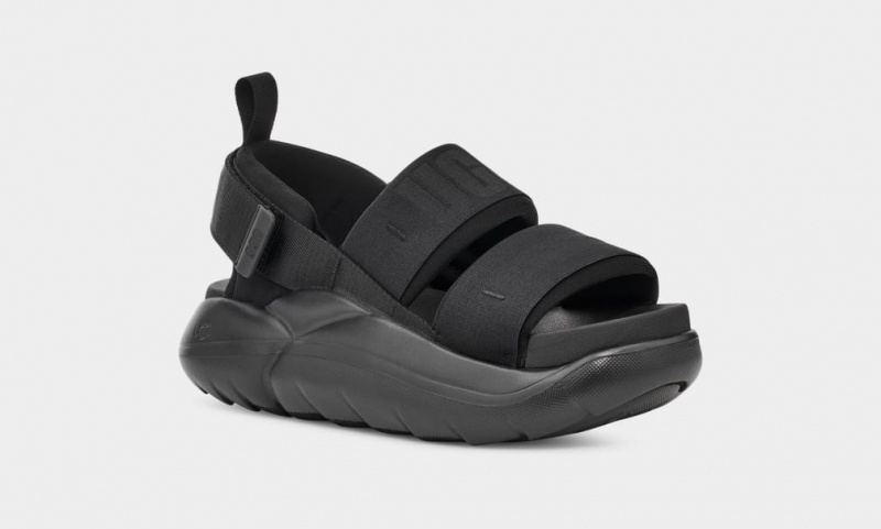 Ugg LA Cloud Sport Women's Sandals Black | LTVIAPZ-21