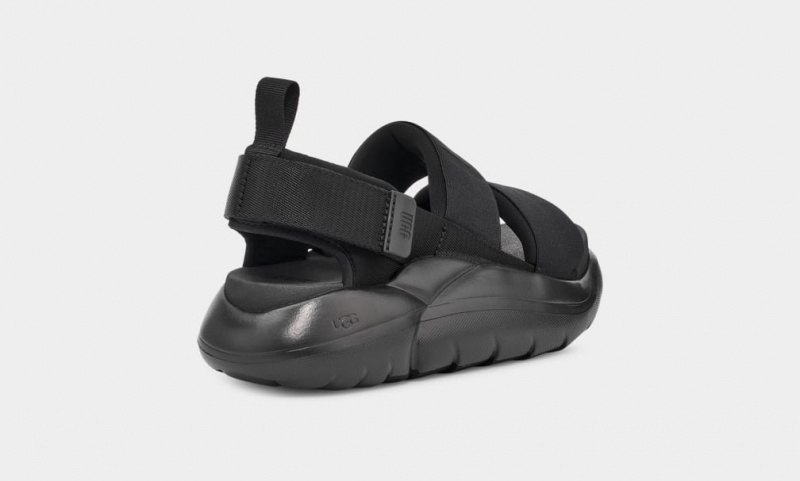 Ugg LA Cloud Sport Women's Sandals Black | LTVIAPZ-21