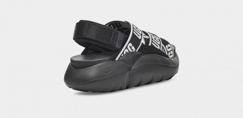 Ugg LA Cloud Women's Sandals Black | EGZTMYH-24