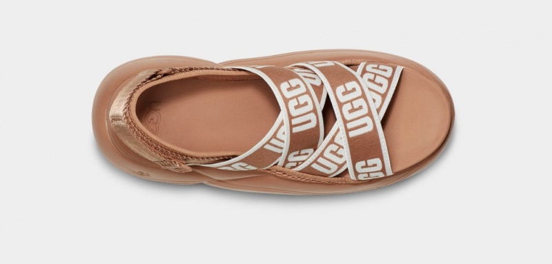 Ugg LA Cloud Women's Sandals Brown | DFVALCZ-35