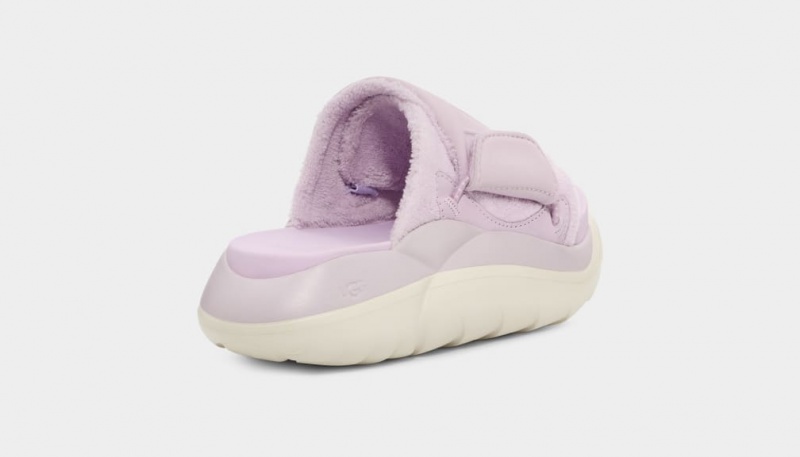 Ugg LA Cloud Women's Slides Lavender | HFKOGLS-60