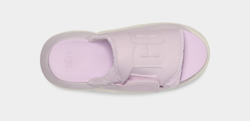 Ugg LA Cloud Women's Slides Lavender | HFKOGLS-60