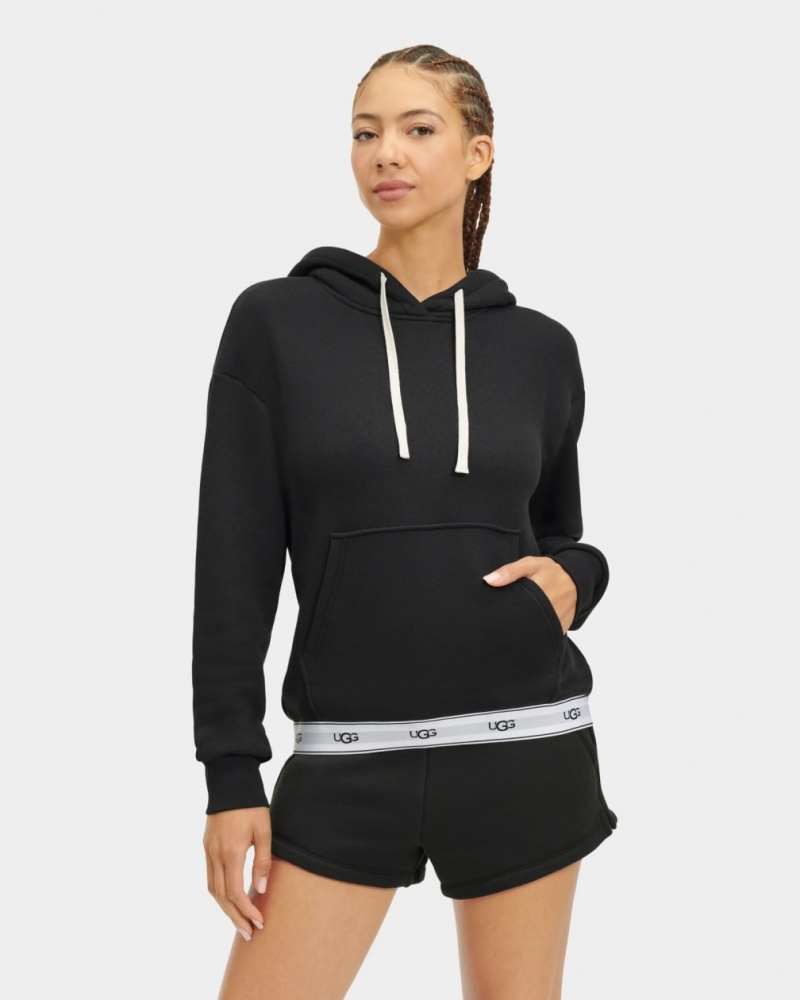 Ugg Lawna Women's Sweatshirt Black | TNKHMGI-47