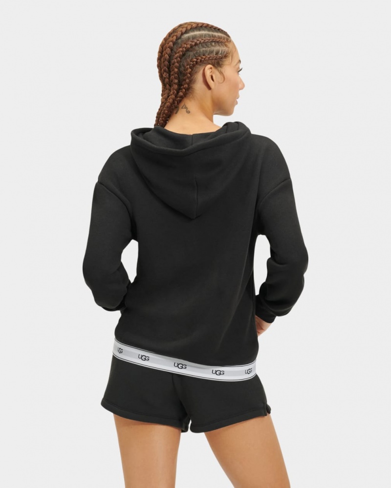 Ugg Lawna Women's Sweatshirt Black | TNKHMGI-47