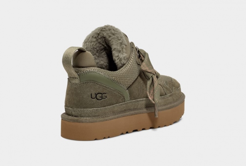 Ugg Lowmel Women's Sneakers Green | HLKOVDU-87