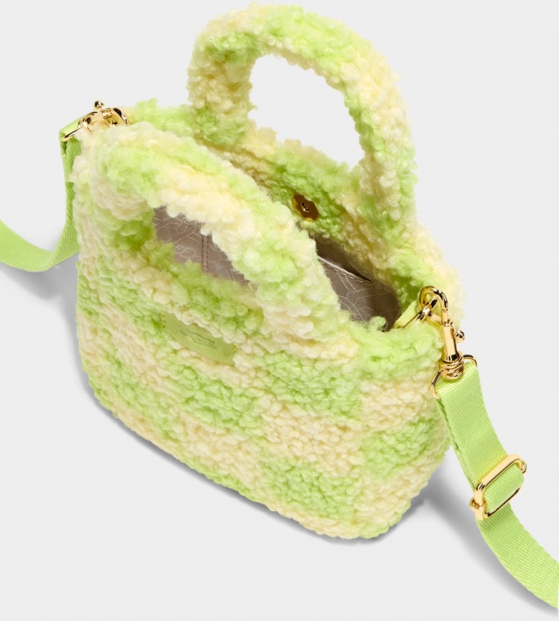 Ugg Maribel Sherpa Women's Mini Bags Green | EOZPRNG-19