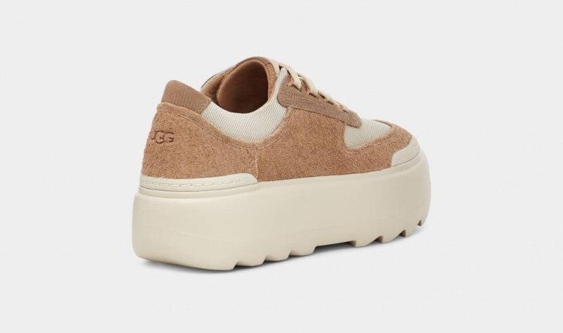 Ugg Marin Mega Lace Women's Sneakers Brown | LEWRJYF-83