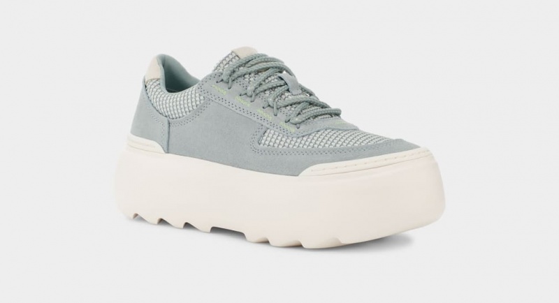 Ugg Marin Mega Lace Women's Sneakers Grey | XSLIJYQ-19