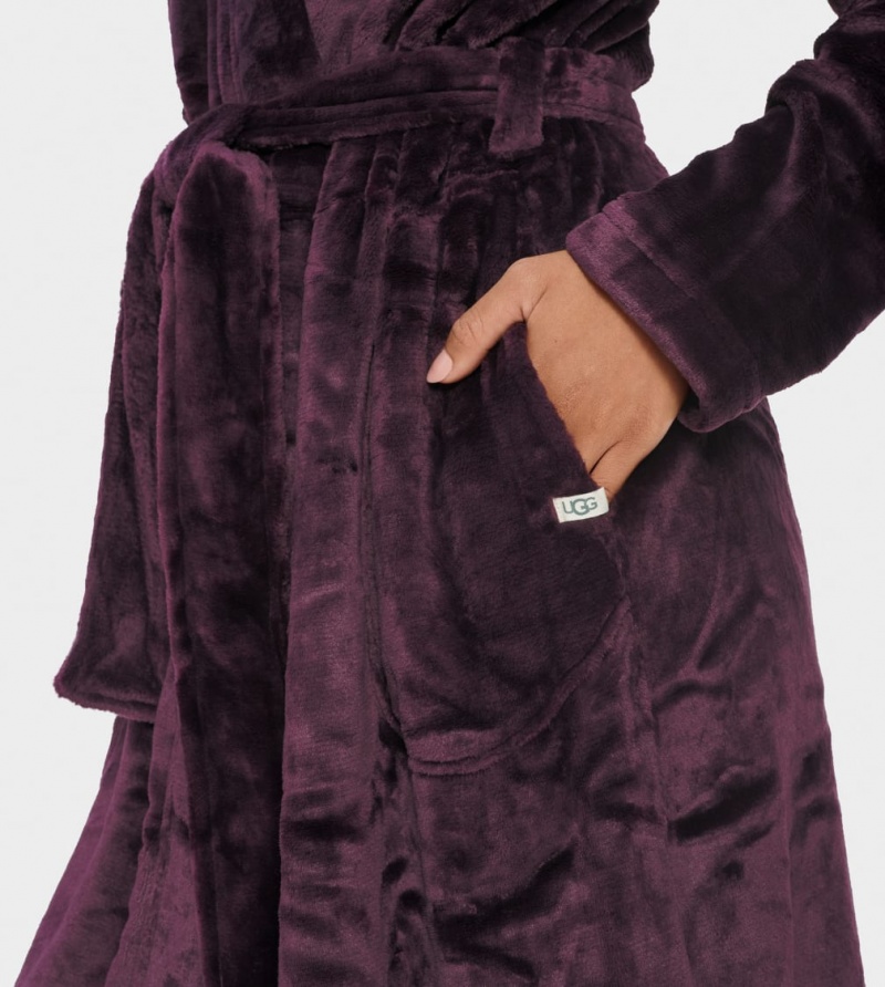 Ugg Marlow Robe Women's Sleepwear Burgundy | BKMGNYW-29