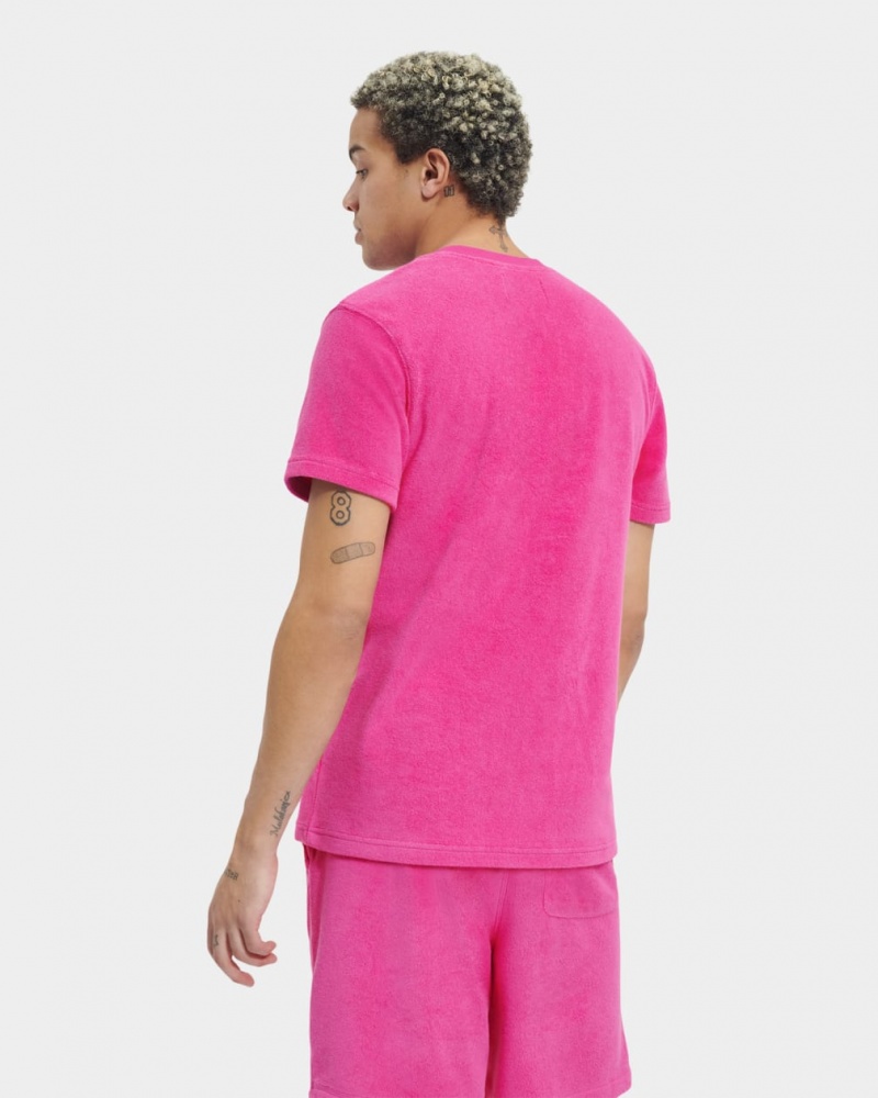 Ugg Mathew Men's Tops Pink | HXYQWDI-41