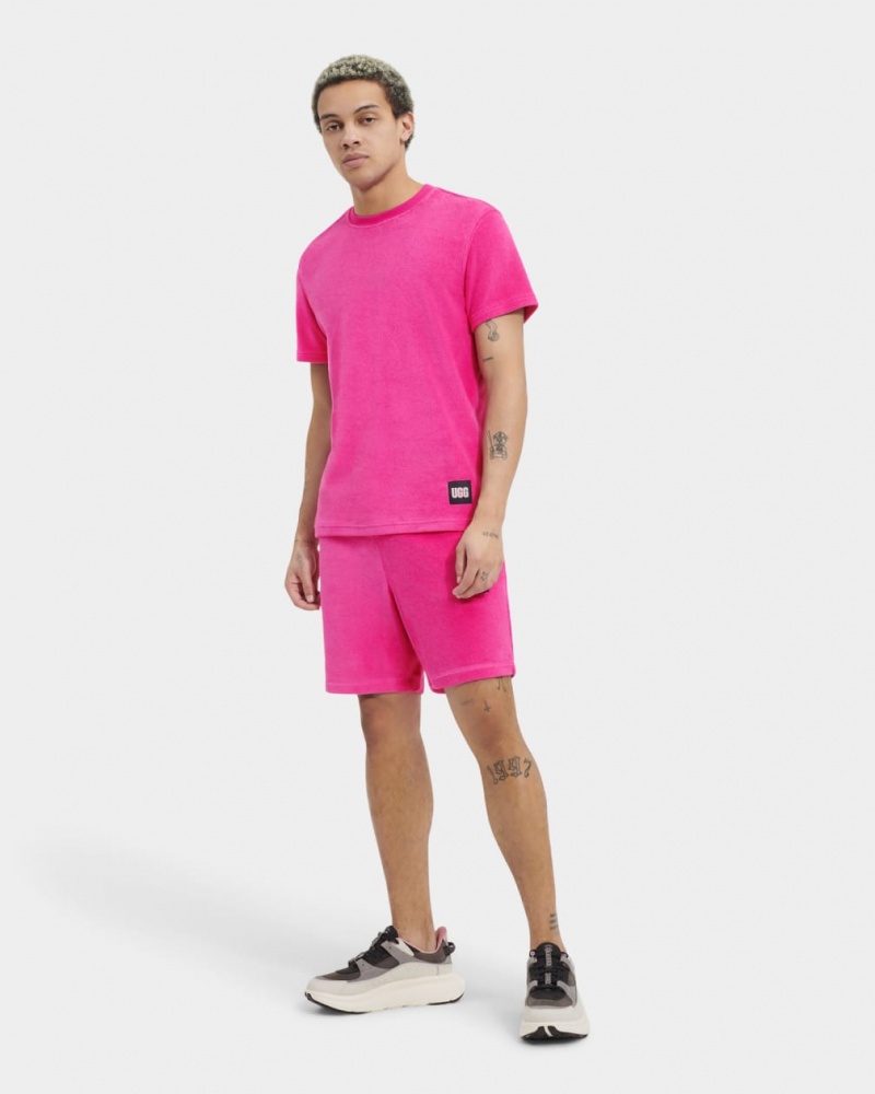 Ugg Mathew Men's Tops Pink | HXYQWDI-41