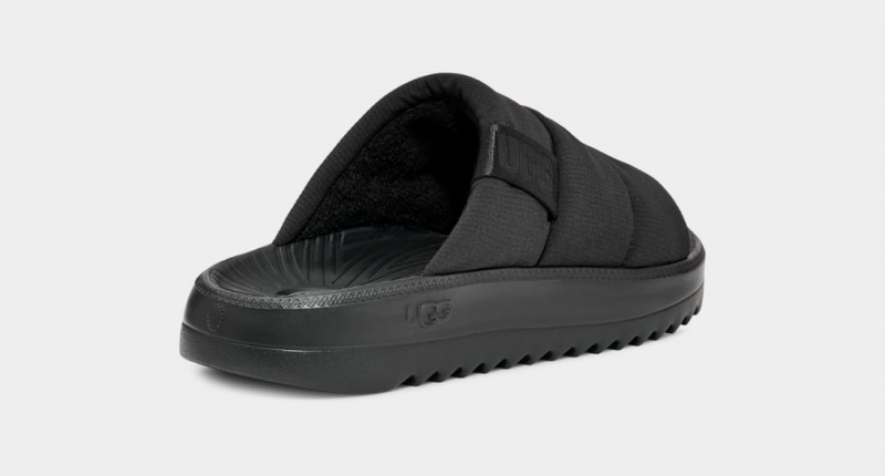 Ugg Maxxer Men's Slides Black | TMHAUWB-27