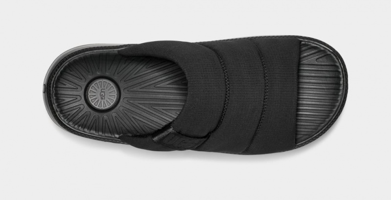 Ugg Maxxer Men's Slides Black | TMHAUWB-27