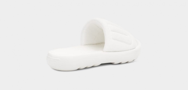 Ugg Mini Women's Slides White | GBLTERN-07