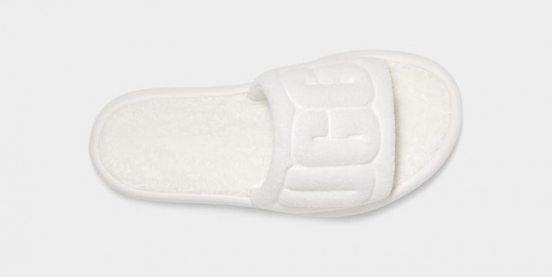 Ugg Mini Women's Slides White | GBLTERN-07